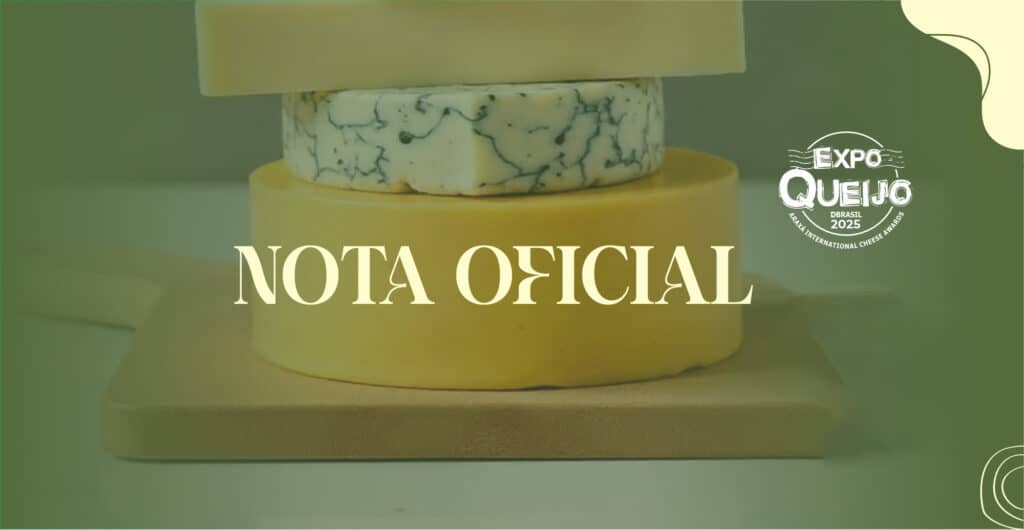 Nota Oficial – Correção em resultado da categoria Queijo Coalho de Leite Cru